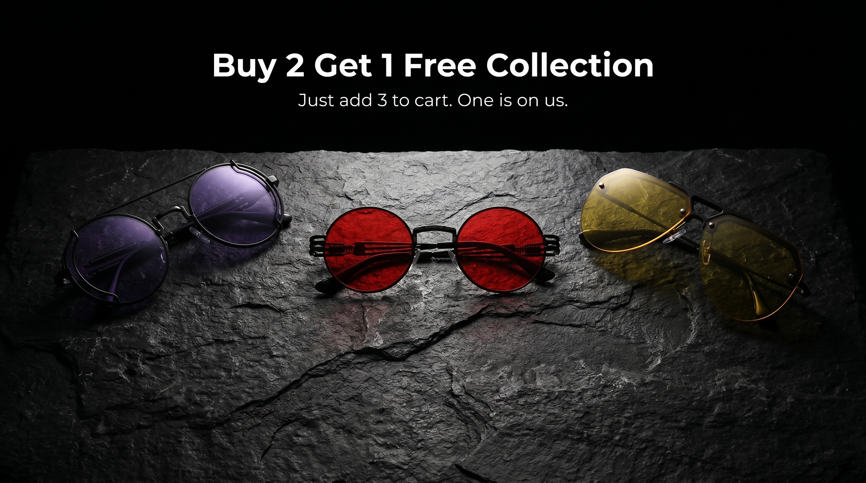 BUY 2 GET 1 FREE